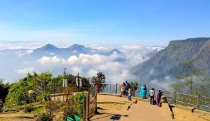 Beautiful hill stations in India surrounded by waterfalls