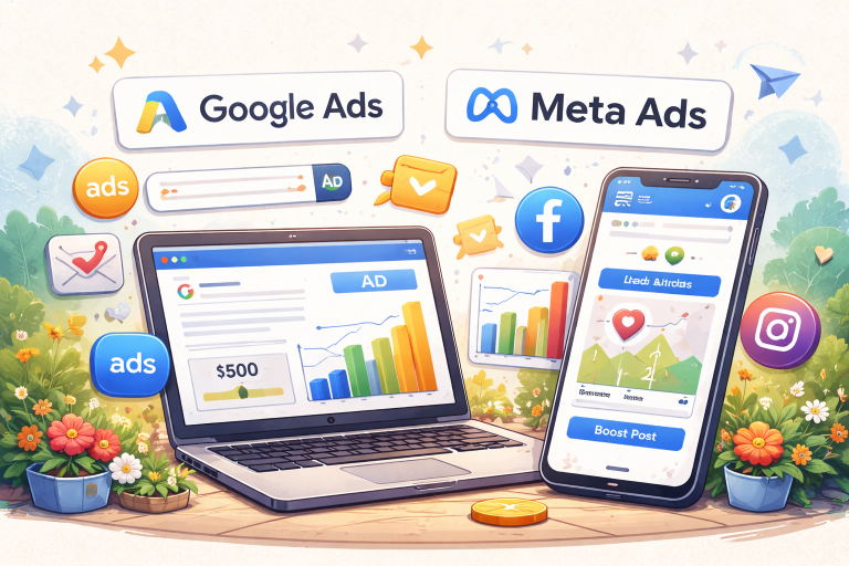 Online presence for business through Paid Ads