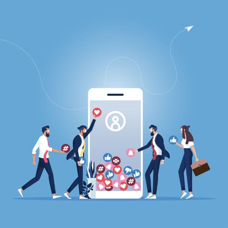 online brand growth with social media for business